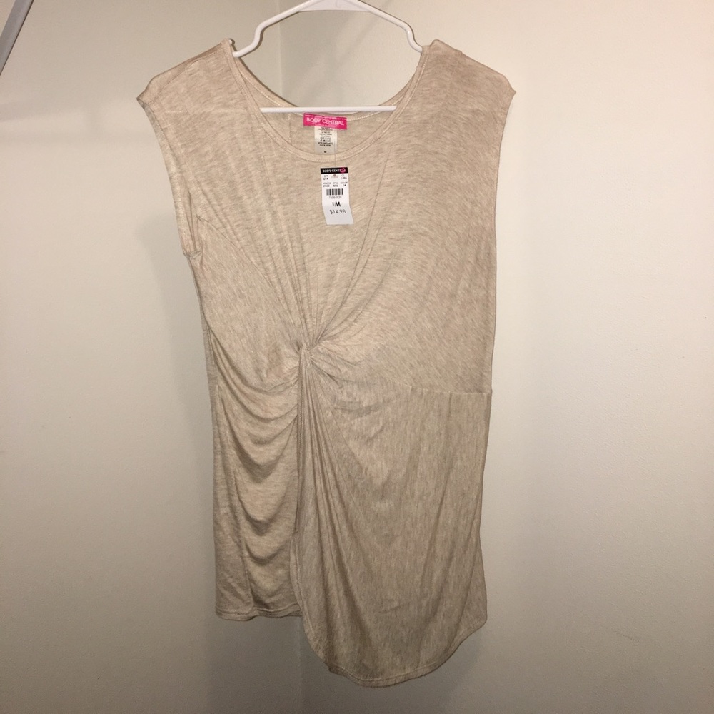 NWT cute sandy tan colored top