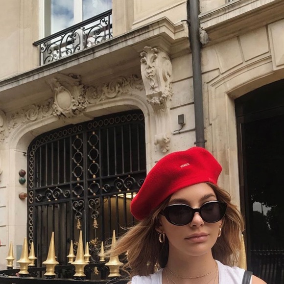 red kangol beret