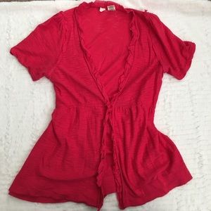 Moth by Anthropologie short sleeve cardigan