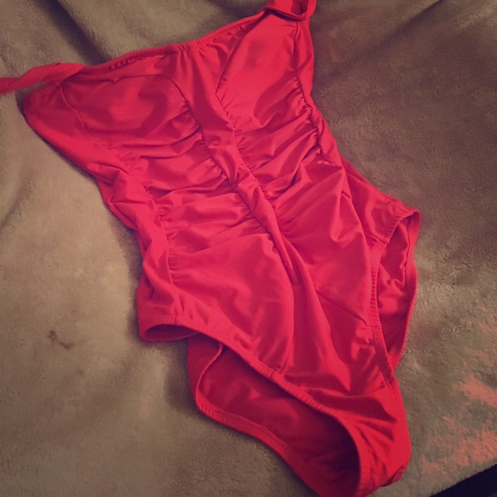 Beautiful red swimsuit