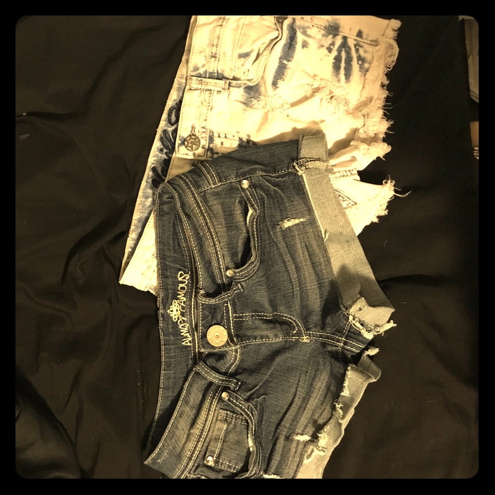 2 pairs of shorts.
