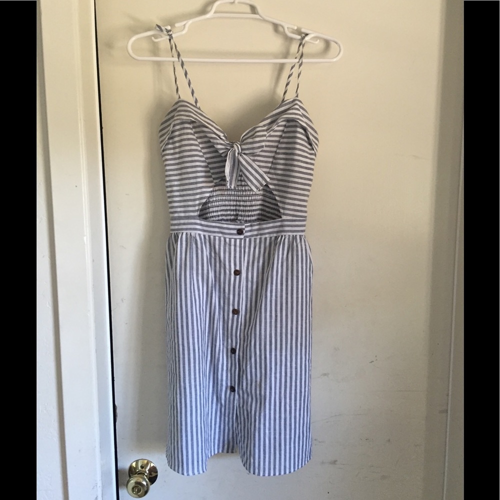 Seersucker summer dress