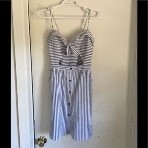 Seersucker summer dress