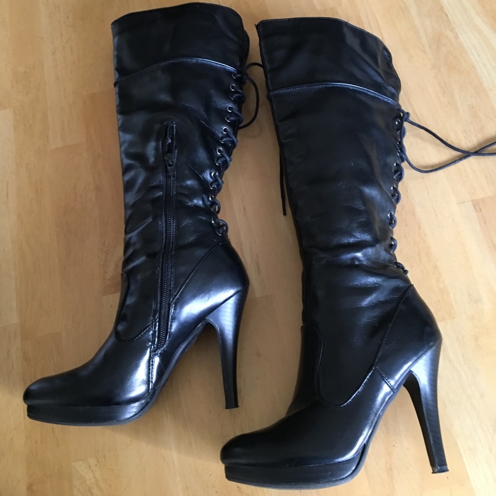 Dressy Black Boots