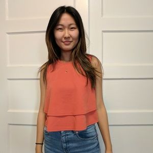 Urban Outfitters Keyhole Crop Top