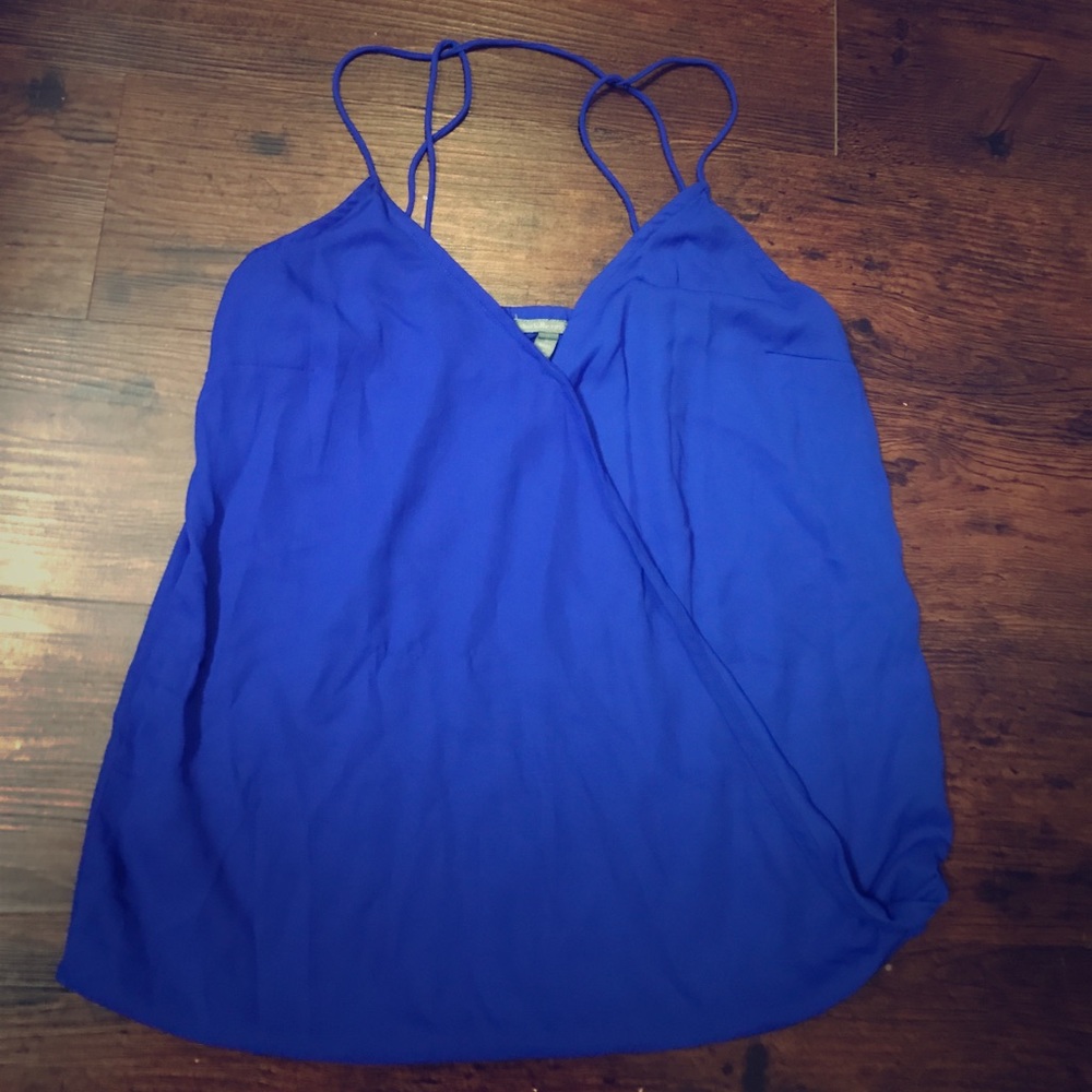 Blue tank