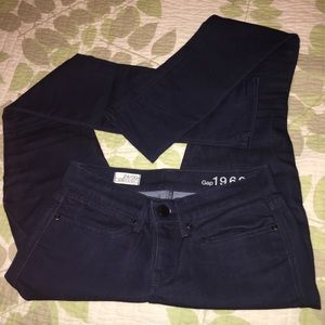 Gap sz 00 / 24 1969 dark skinny jeans