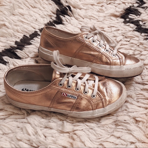 Superga Cotmetu Rose Gold Sneakers - Picture 3 of 7