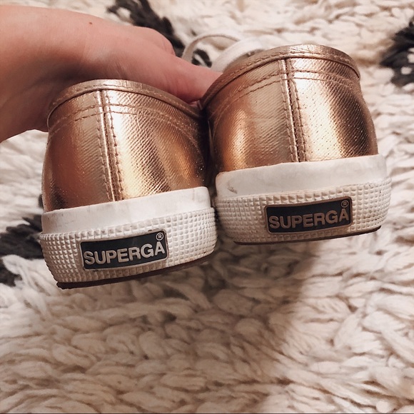 Superga Cotmetu Rose Gold Sneakers - Picture 4 of 7
