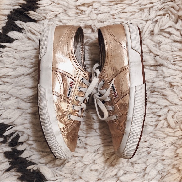 Superga Cotmetu Rose Gold Sneakers - Picture 5 of 7
