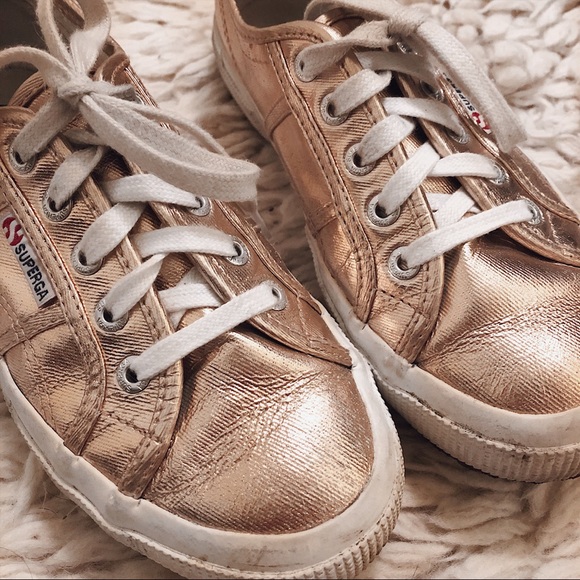 Superga Cotmetu Rose Gold Sneakers - Picture 2 of 7