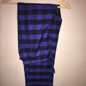 Buffalo plaid pjs