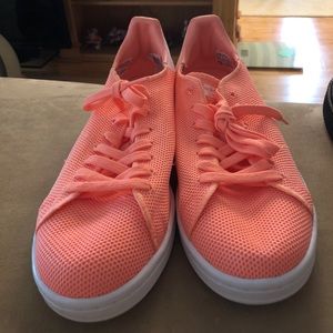 Adidas Stan Smith Peach/White size 10 womens