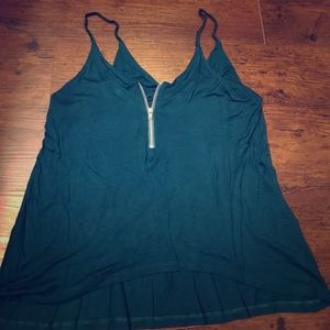Emerald green tank