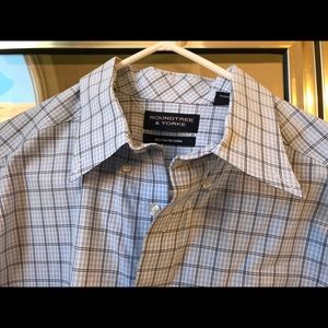 Men’s checkered button down