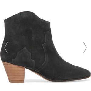 Isabel Marant Etoile Dicker boots Black Suede 10