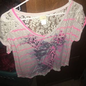 Crop top shirt