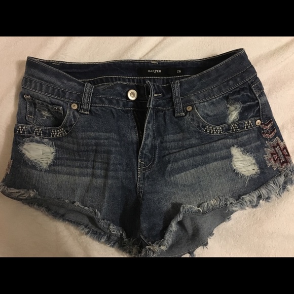 Denim shorts - Picture 1 of 2
