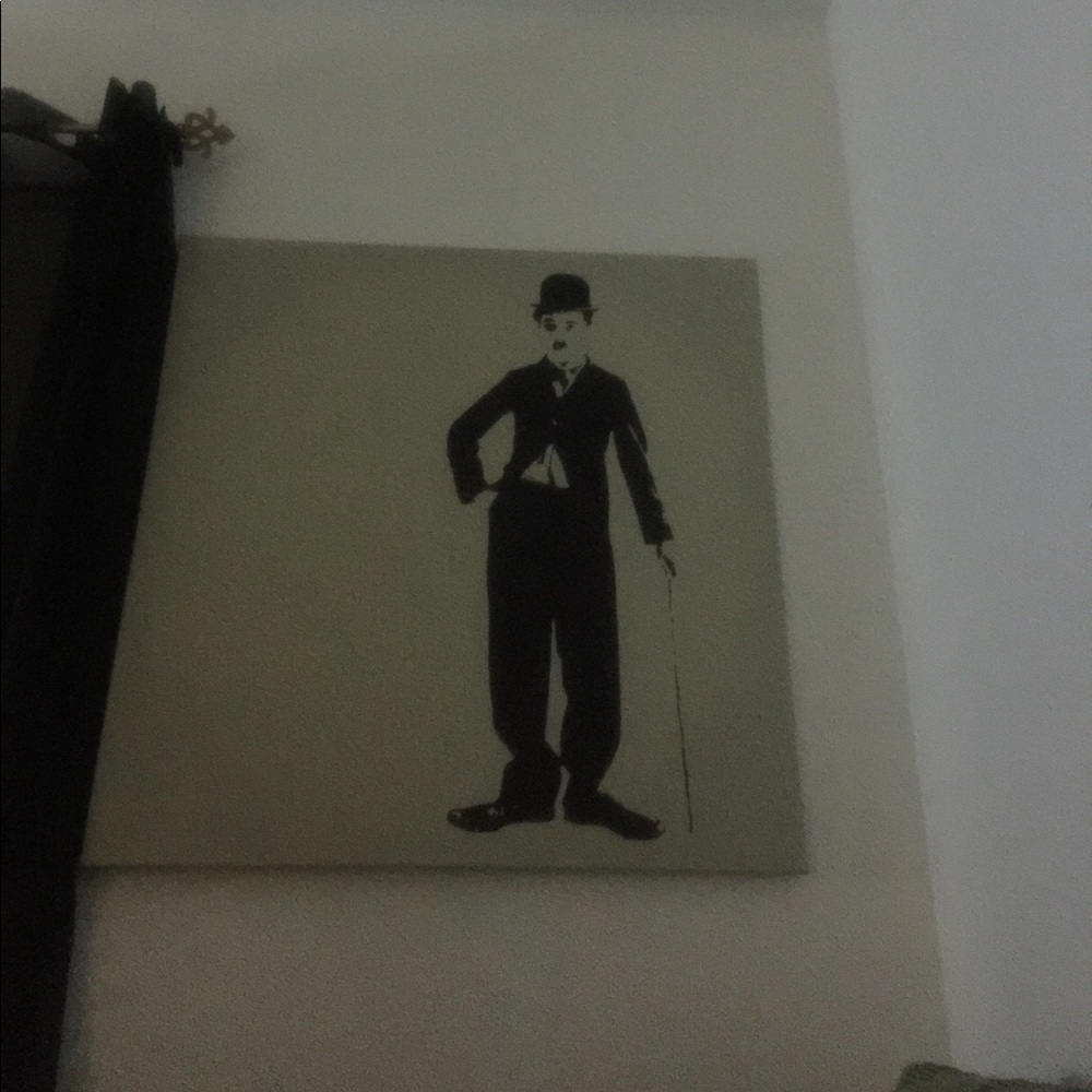 Wall picture Charles chaplain