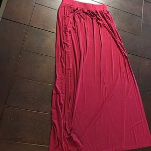 Maxi Skirt with double slits
