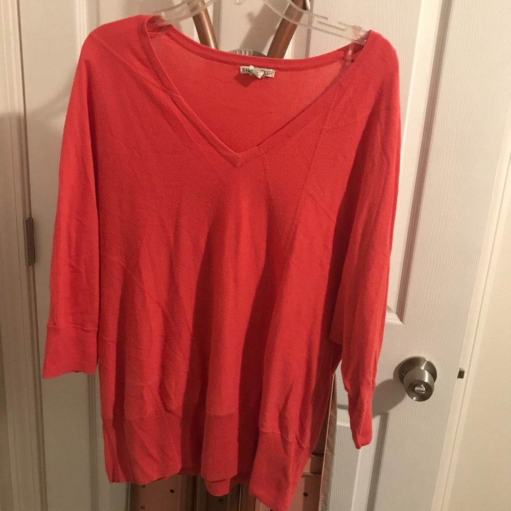 Beautiful coral sweater