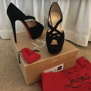 Christian Louboutin Lady Corset 150 Black 38.5