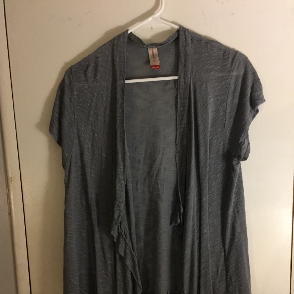 Gray cover