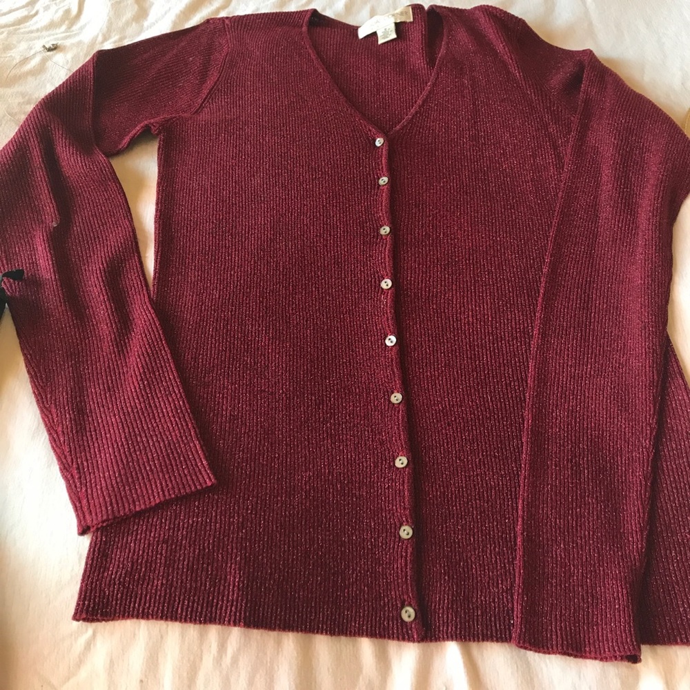Women’s button down sweater