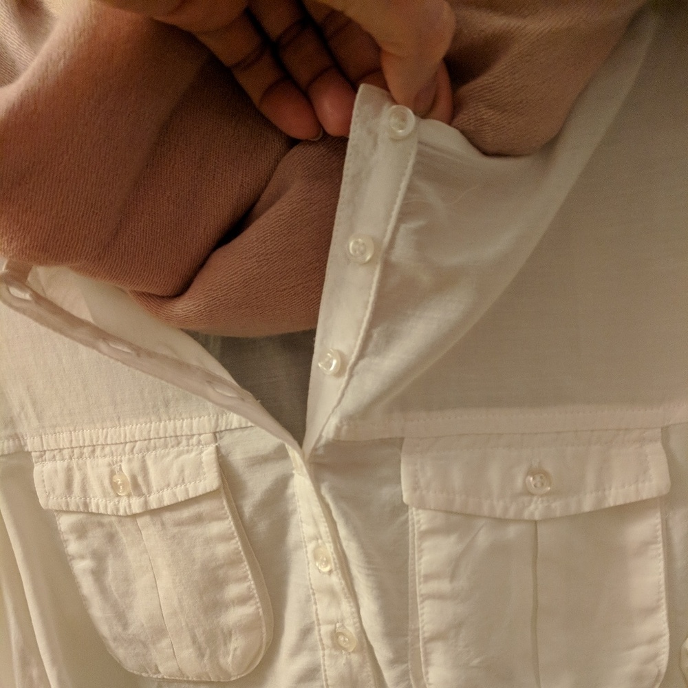 White BLOUSE - Picture 3 of 3