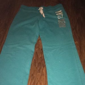 Turquoise Aeropostale sweats