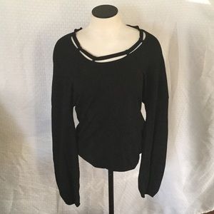 Women's Black Sweater Size Large NWT