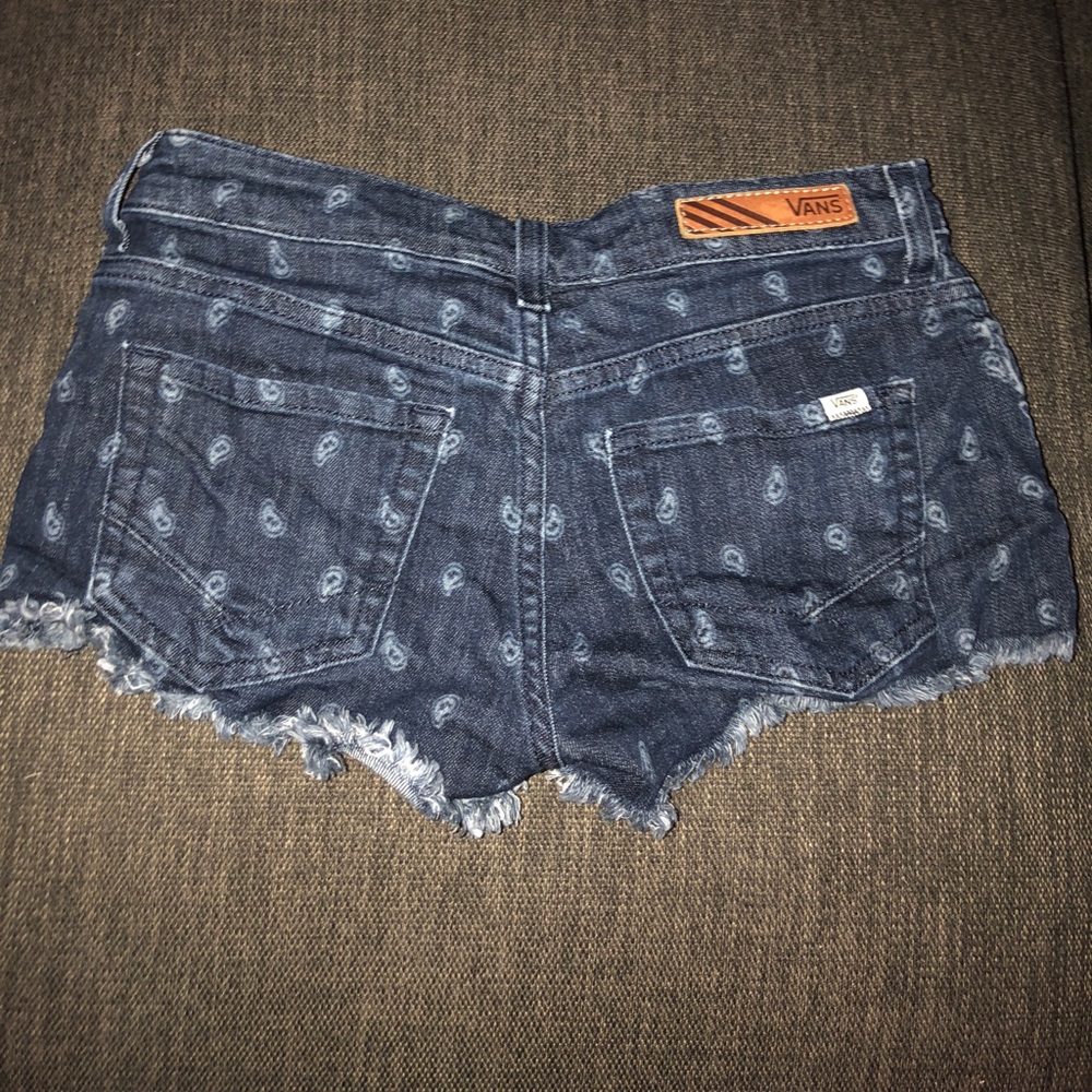 Vans jean shorts