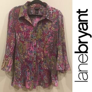 Pretty Lane Bryant Button Down Shirt 14/16