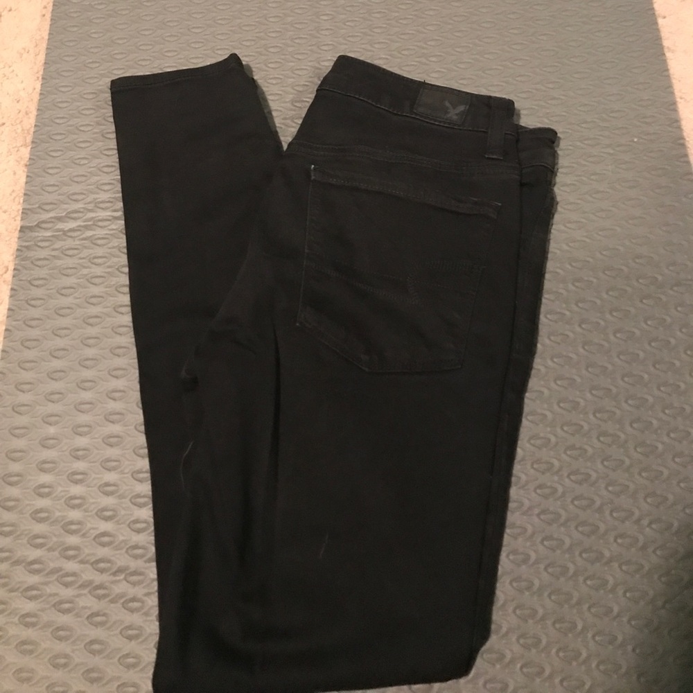 Black High rise jeans
