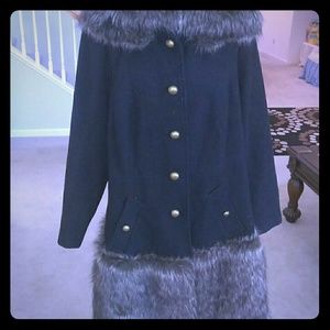 Roaman's Black Winter Coat