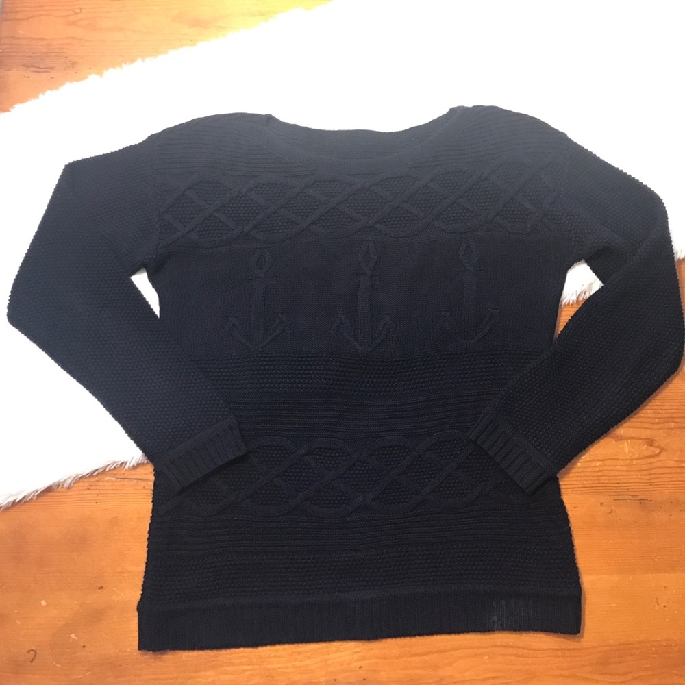 TALBOTS Nautical Sweater