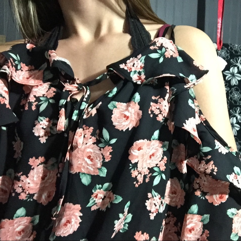 Off the shoulder shirt