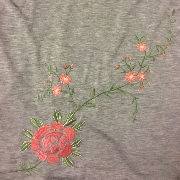 Grey “cold shoulder” top - Picture 2 of 2