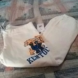 NWT KENTUCKY WILD CATS SWEAT PANTS