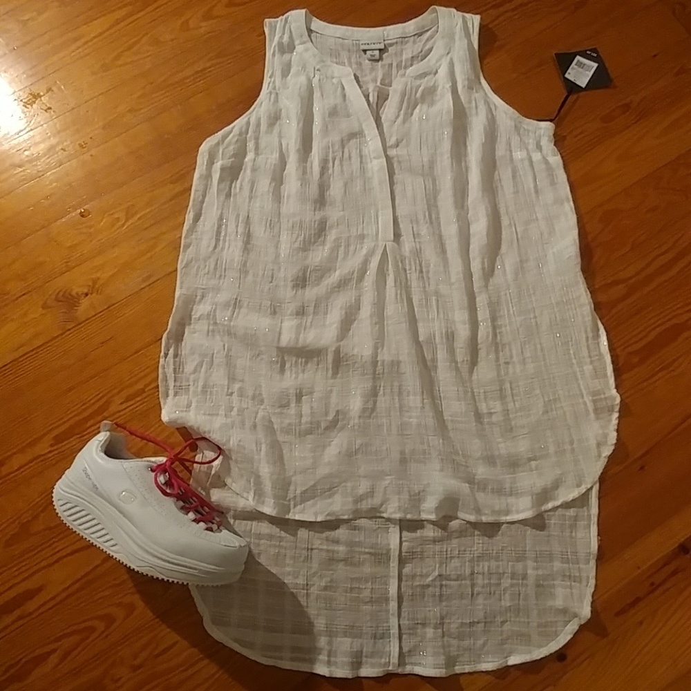 NWT PLUS SIZE Ava & Viv hi lo top