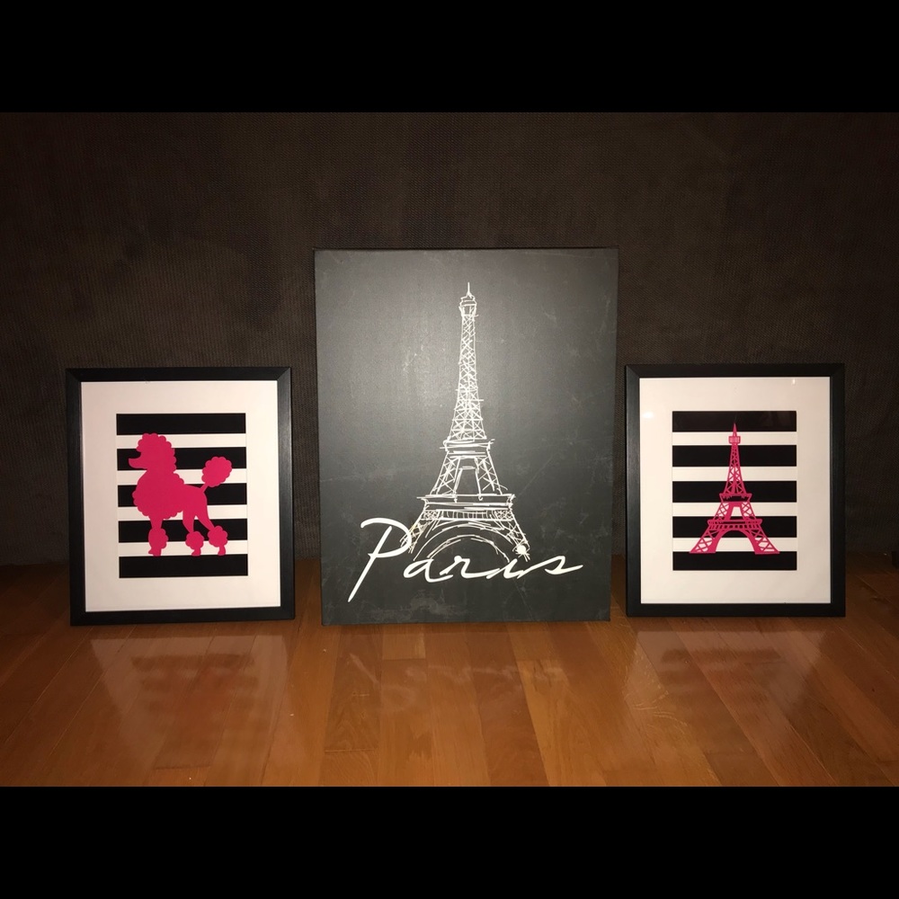 Paris wall set