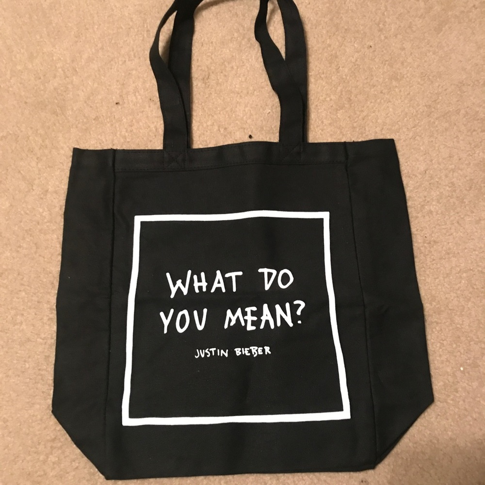 Justin Bieber bag
