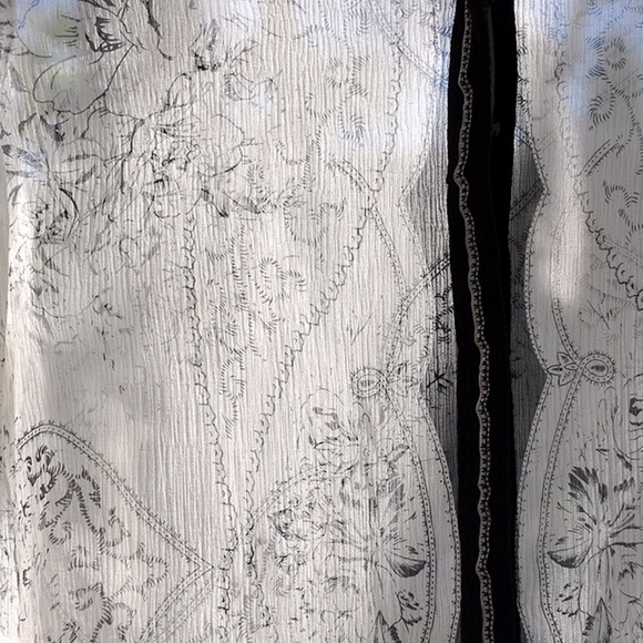 Vertigo Paris Silk Chiffon Top Blouse Button Shirt - Picture 2 of 4