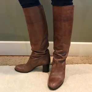 j crew leather boots