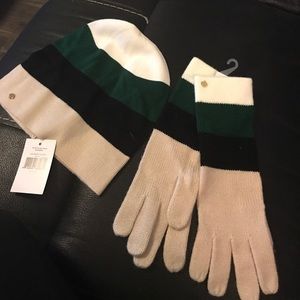 Hat & matching gloves