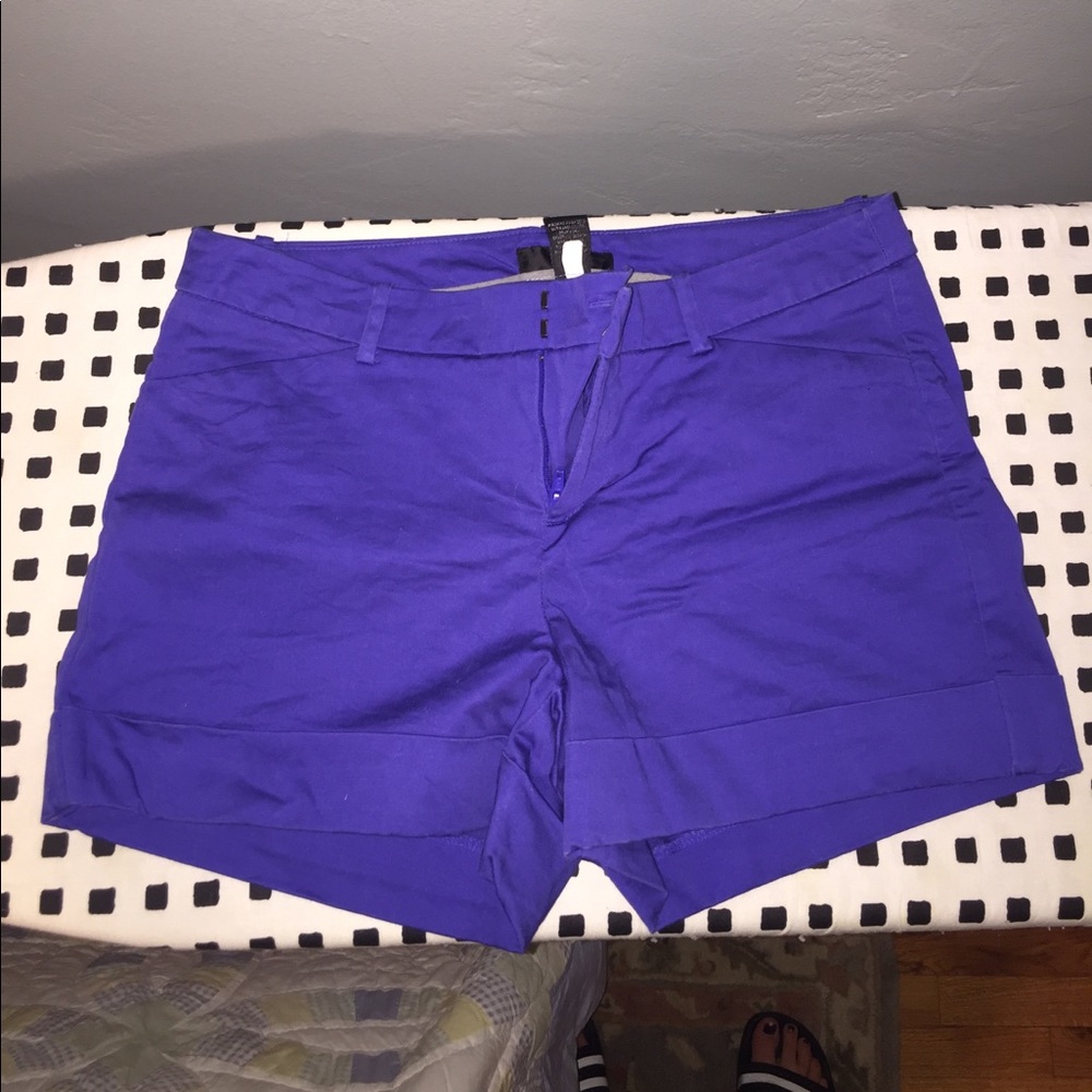 Cobalt blue shorts ✨