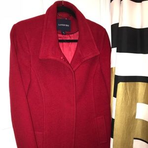 ❄️Lands End wool coat❄️