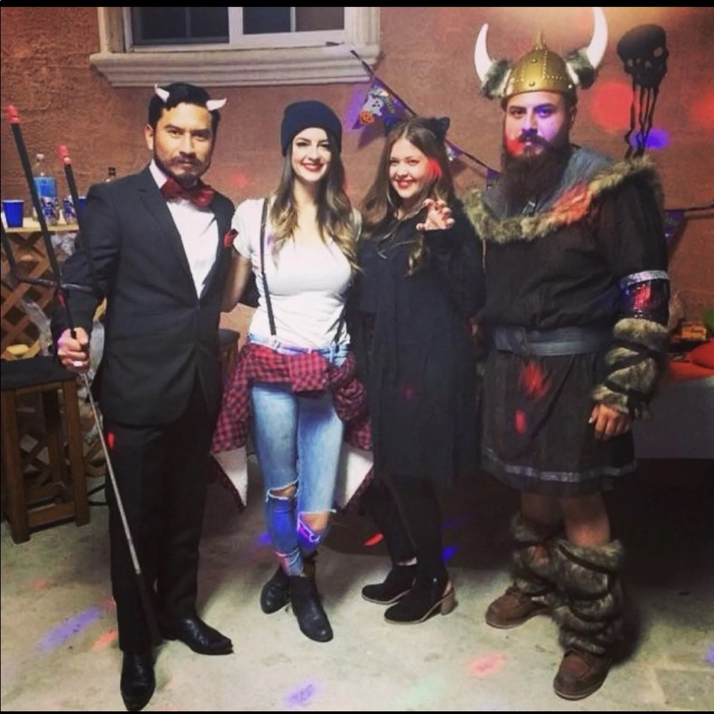 Men Viking Halloween Costume (Large/XL)