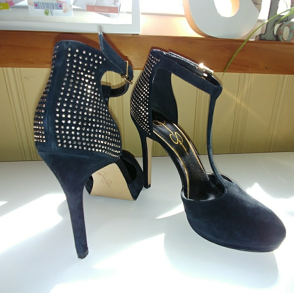 EUC Detailed Jessica Simpson Stilettos