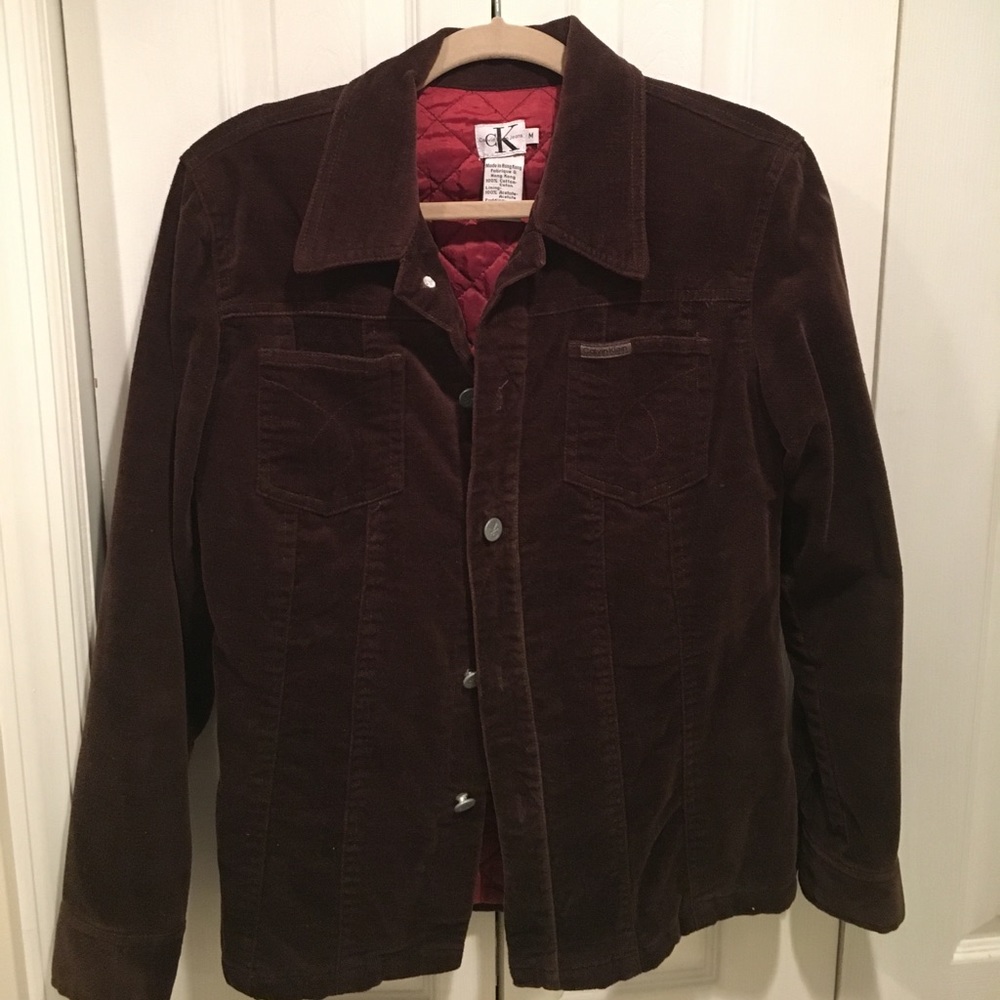 Calvi Klein fine corduroy jacket
